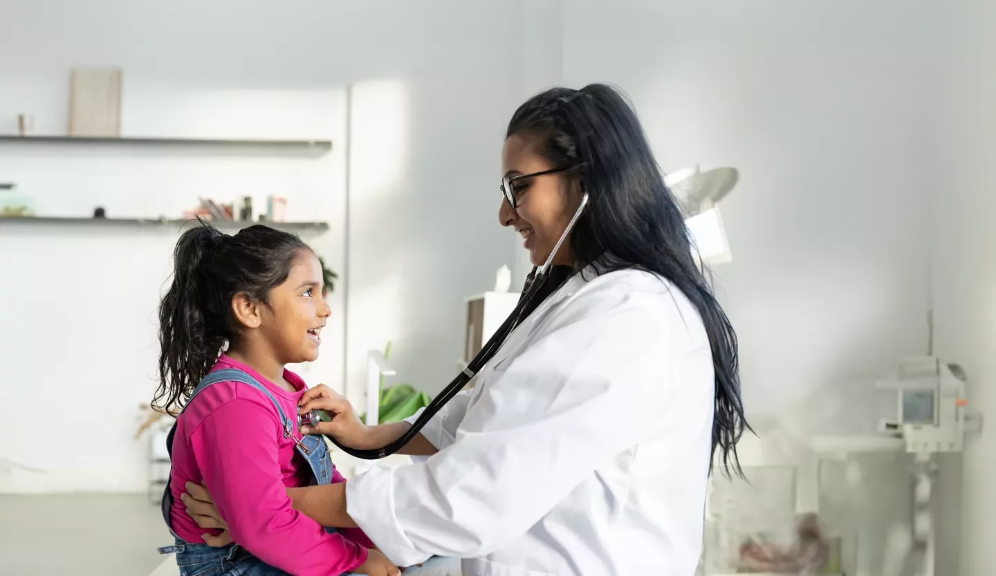 doctor with patient